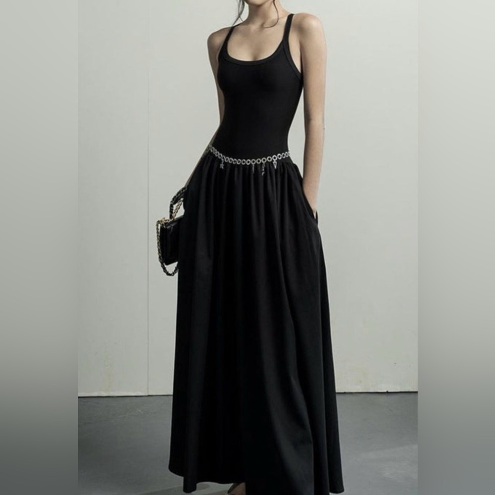 🎉COMMENSE EASE LONG TANK DRESS NWT